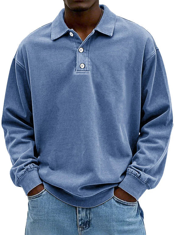 Ulo | long sleeve polo shirt