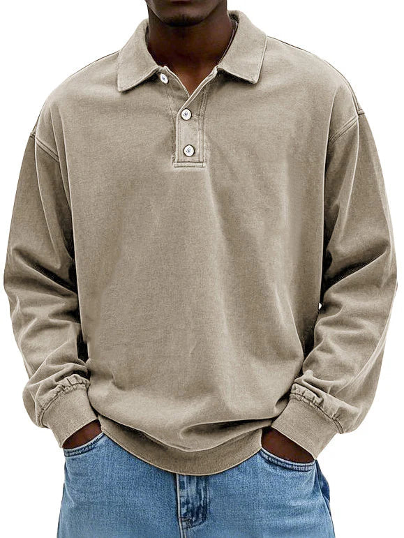 Ulo | long sleeve polo shirt