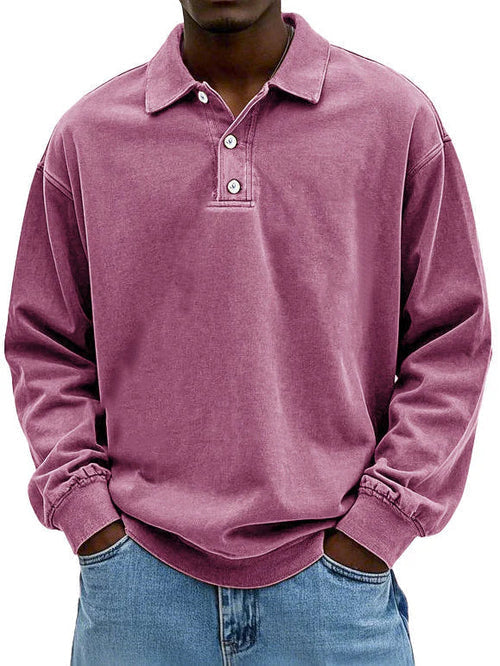 Ulo | long sleeve polo shirt
