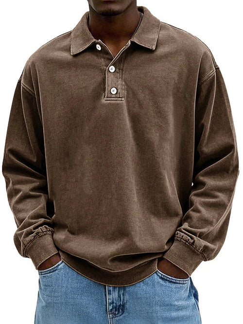 Ulo | long sleeve polo shirt