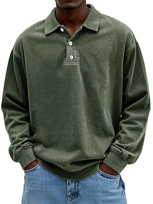 Ulo | long sleeve polo shirt