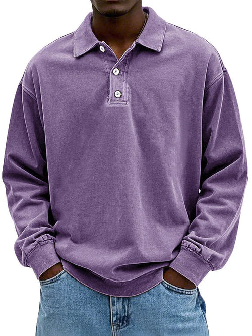 Ulo | long sleeve polo shirt