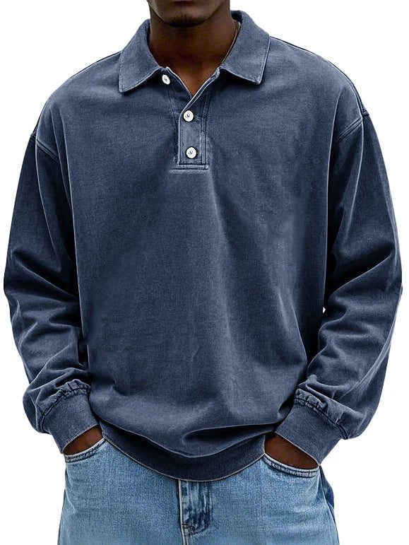 Ulo | long sleeve polo shirt