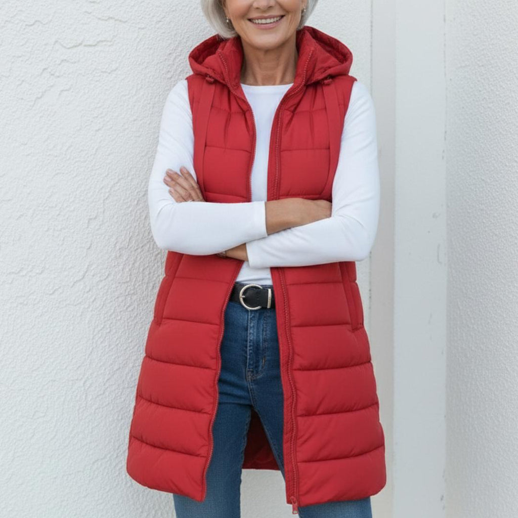 ROSA | Casual Long Puffer Vest
