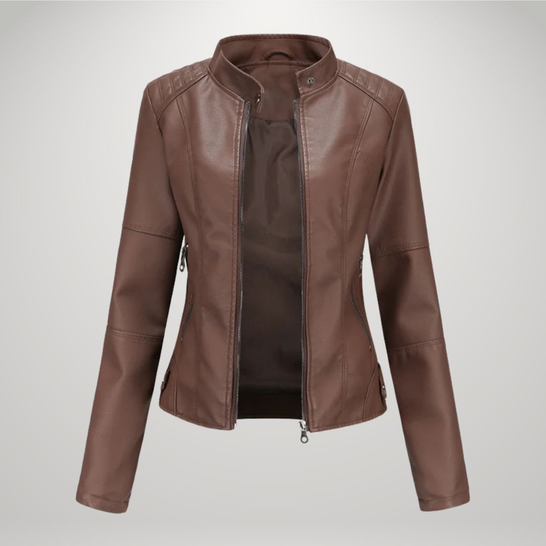 Teresa | Eco-leather Biker Jacket