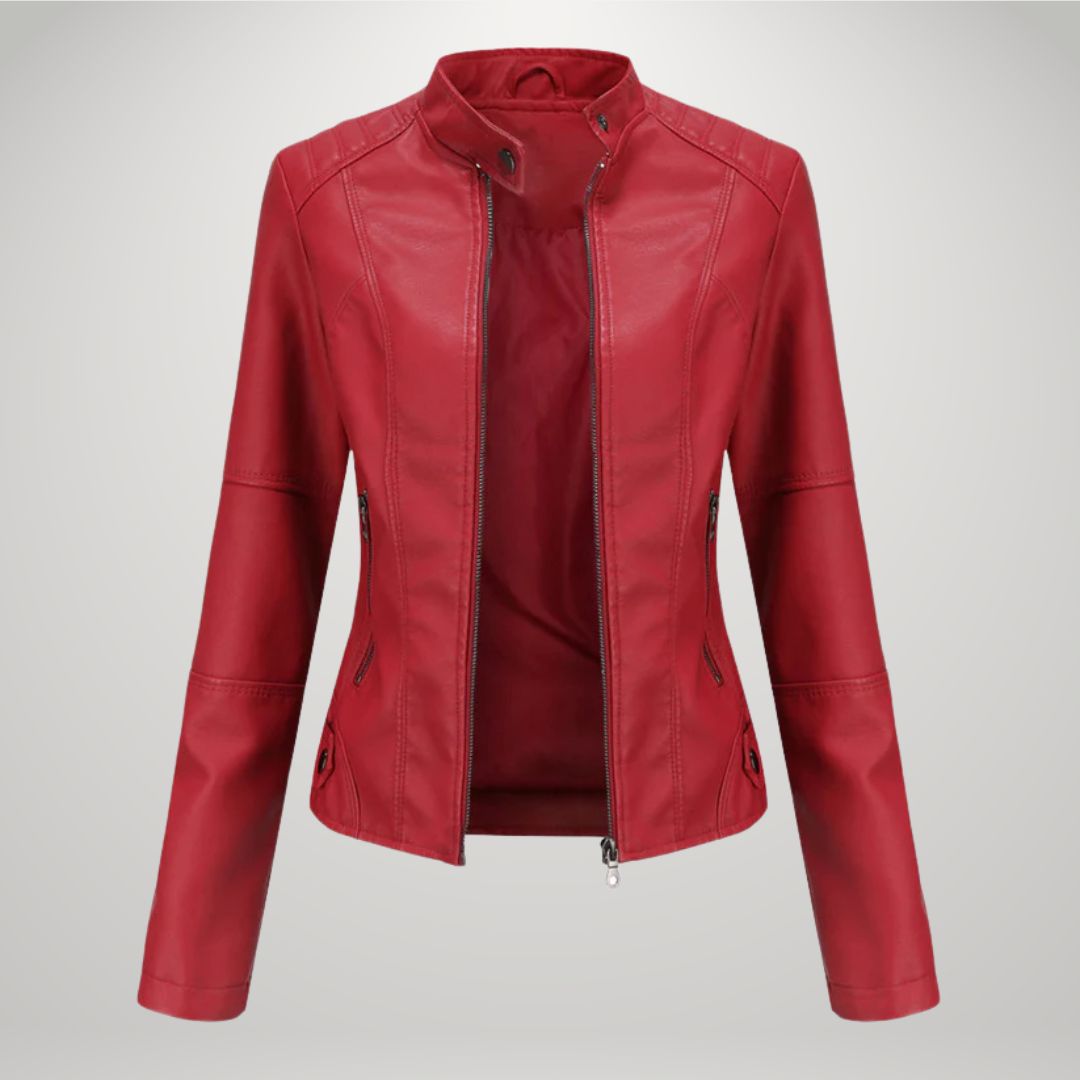 Teresa | Eco-leather Biker Jacket