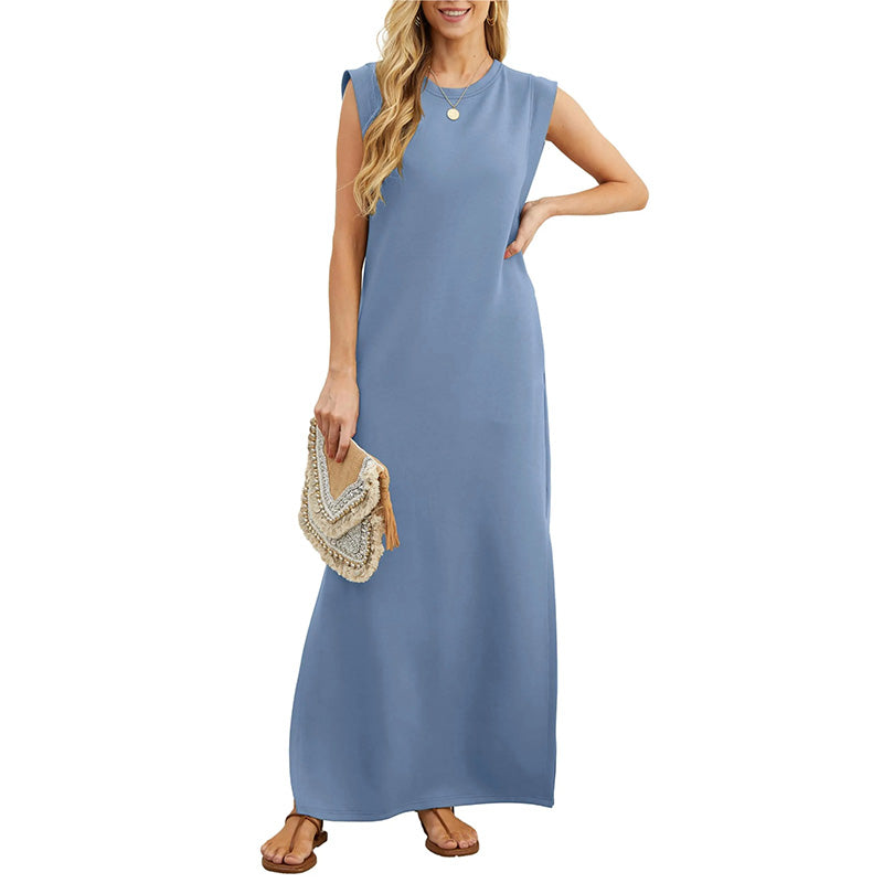 Sabrina - Elegant Maxi Dress Without Pleats 