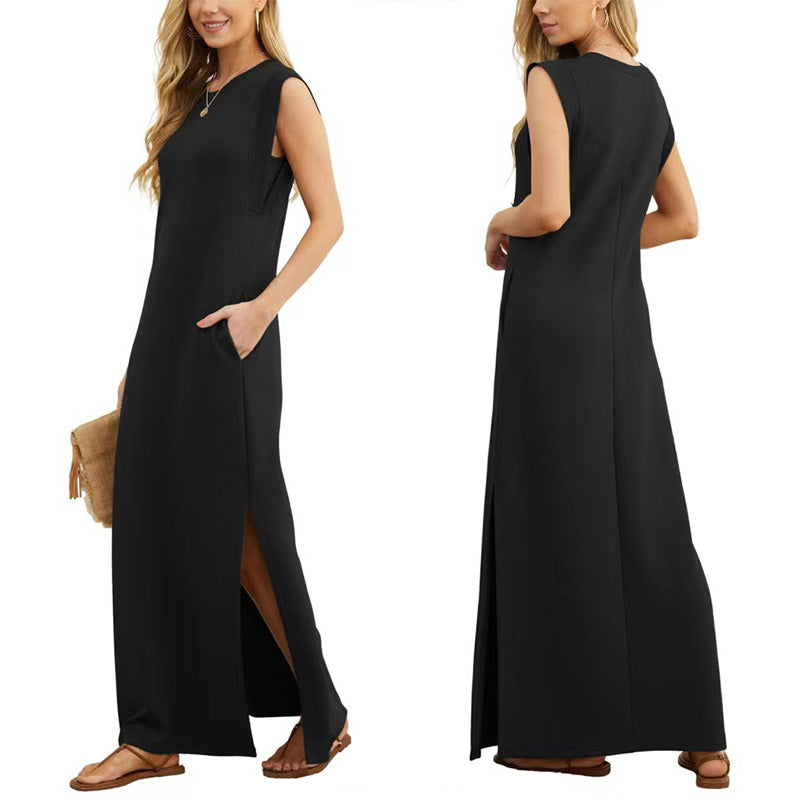 Sabrina - Elegant Maxi Dress Without Pleats 