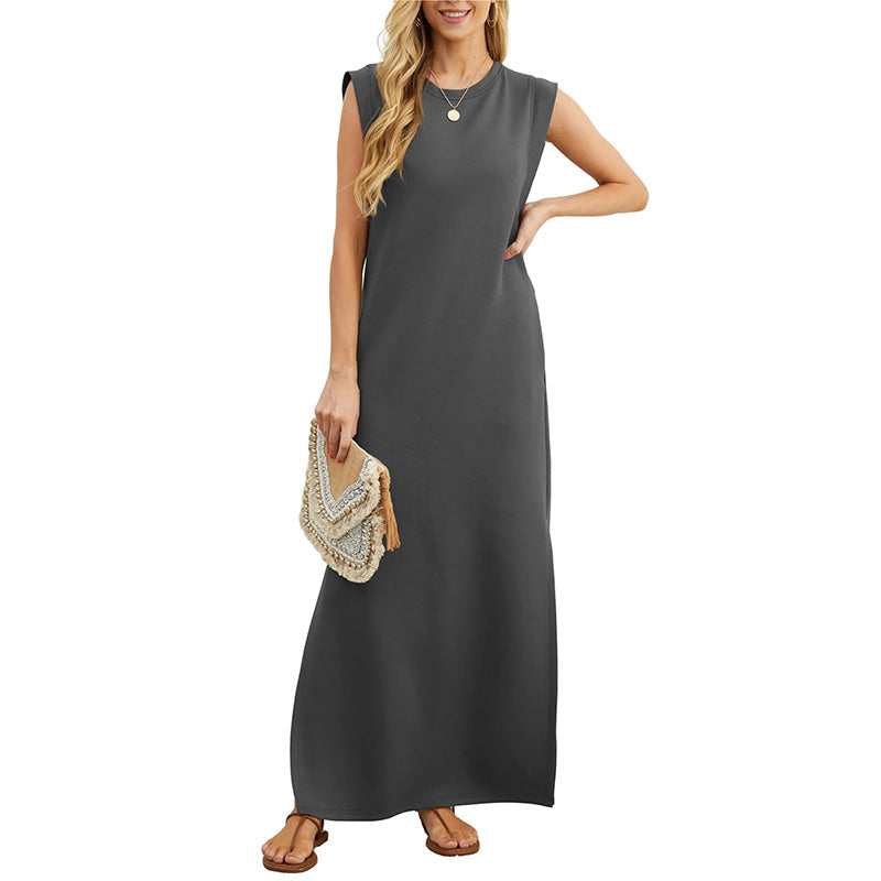 Sabrina - Elegant Maxi Dress Without Pleats 