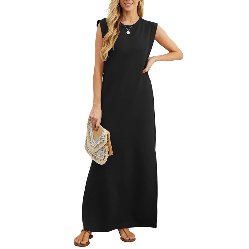 Sabrina - Elegant Maxi Dress Without Pleats 
