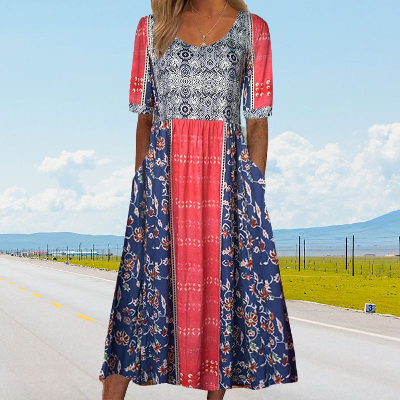 Soléane - Elegant Bohemian Dress