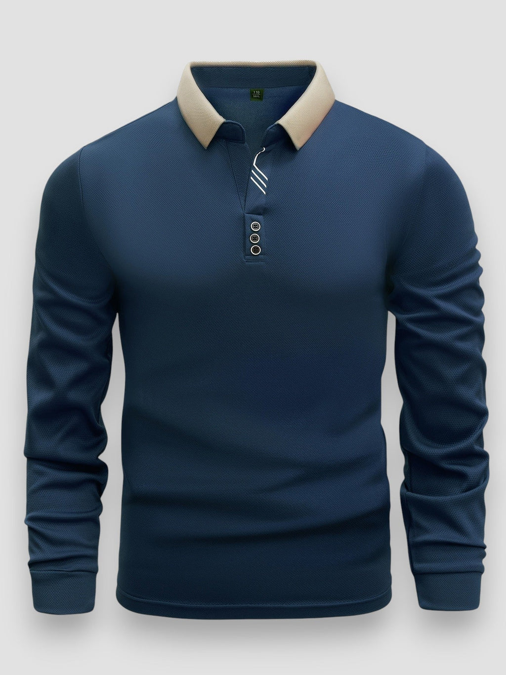 Adair | Retro Long-Sleeve Polo