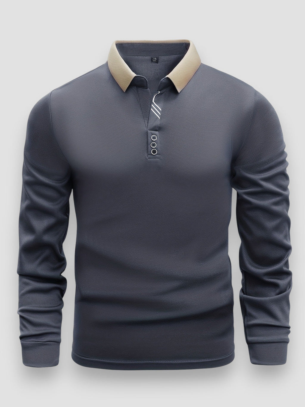Adair | Retro Long-Sleeve Polo