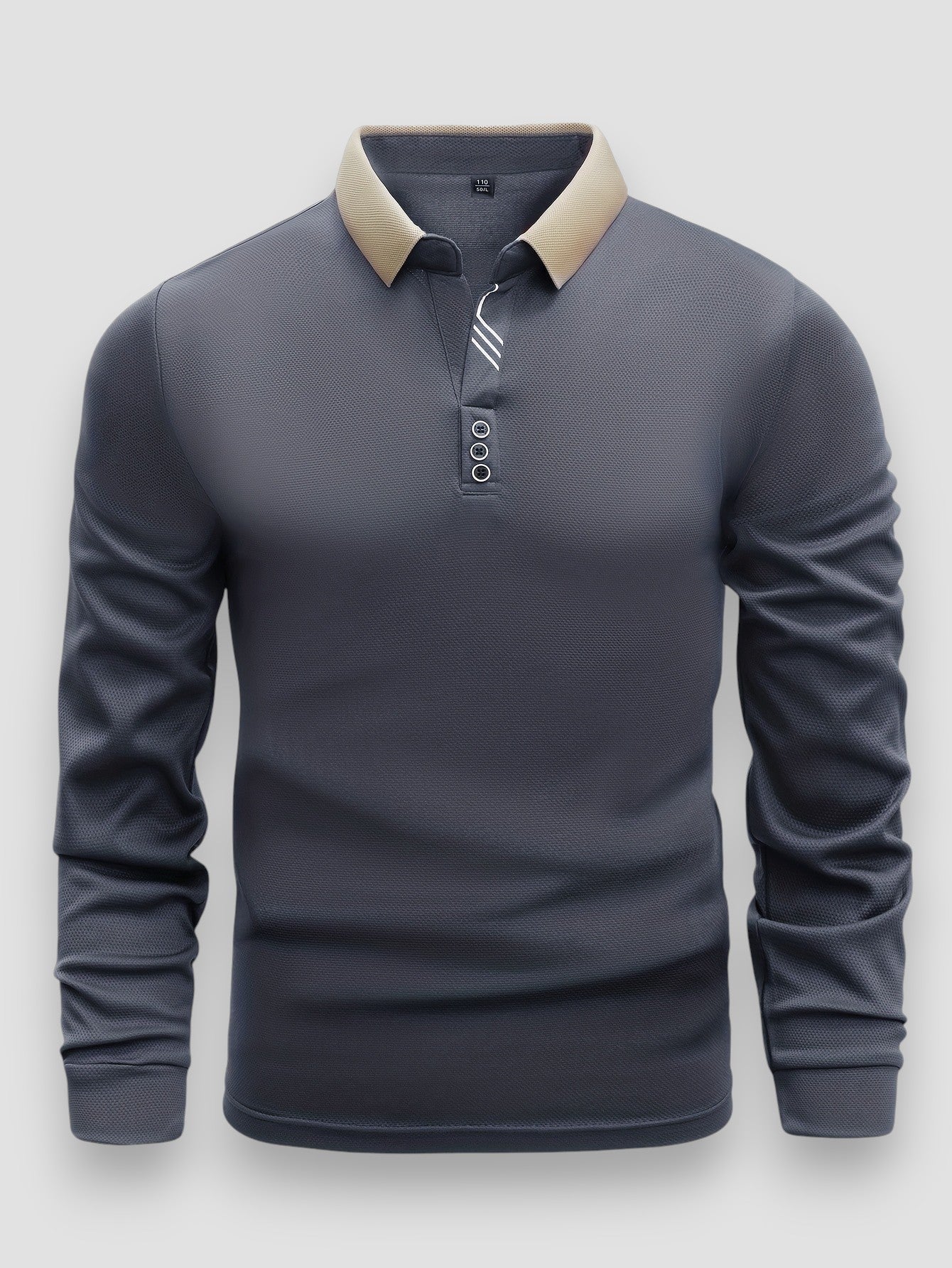 Adair | Retro Long-Sleeve Polo