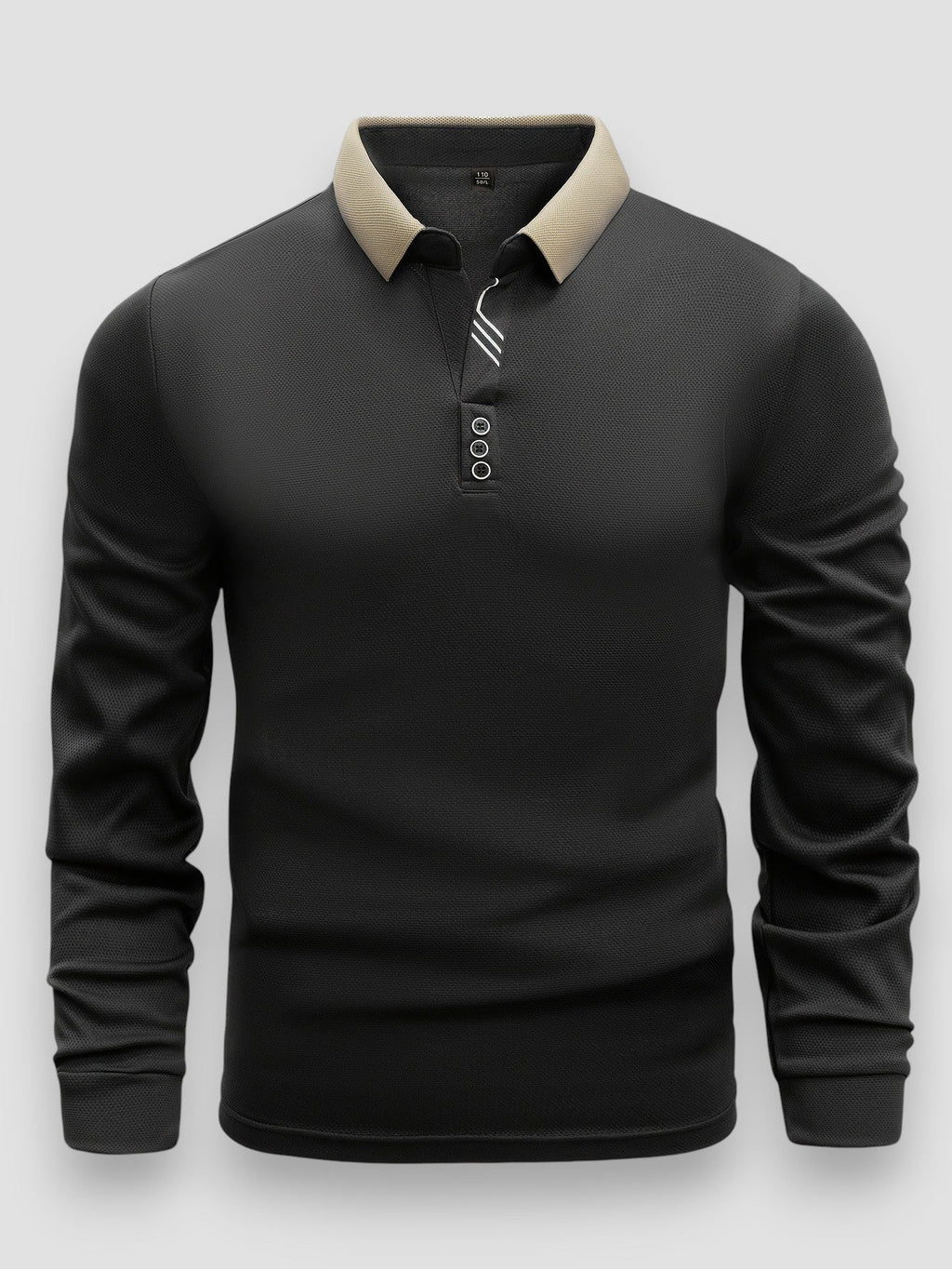 Adair | Retro Long-Sleeve Polo