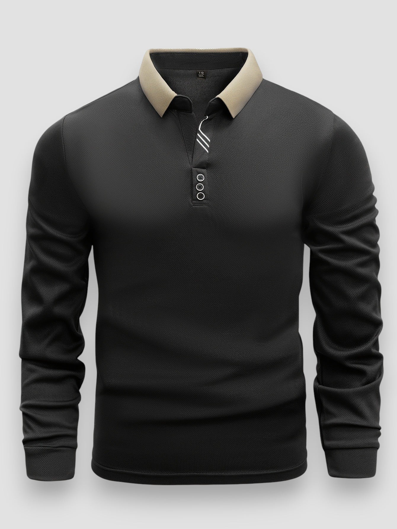 Adair | Retro Long-Sleeve Polo