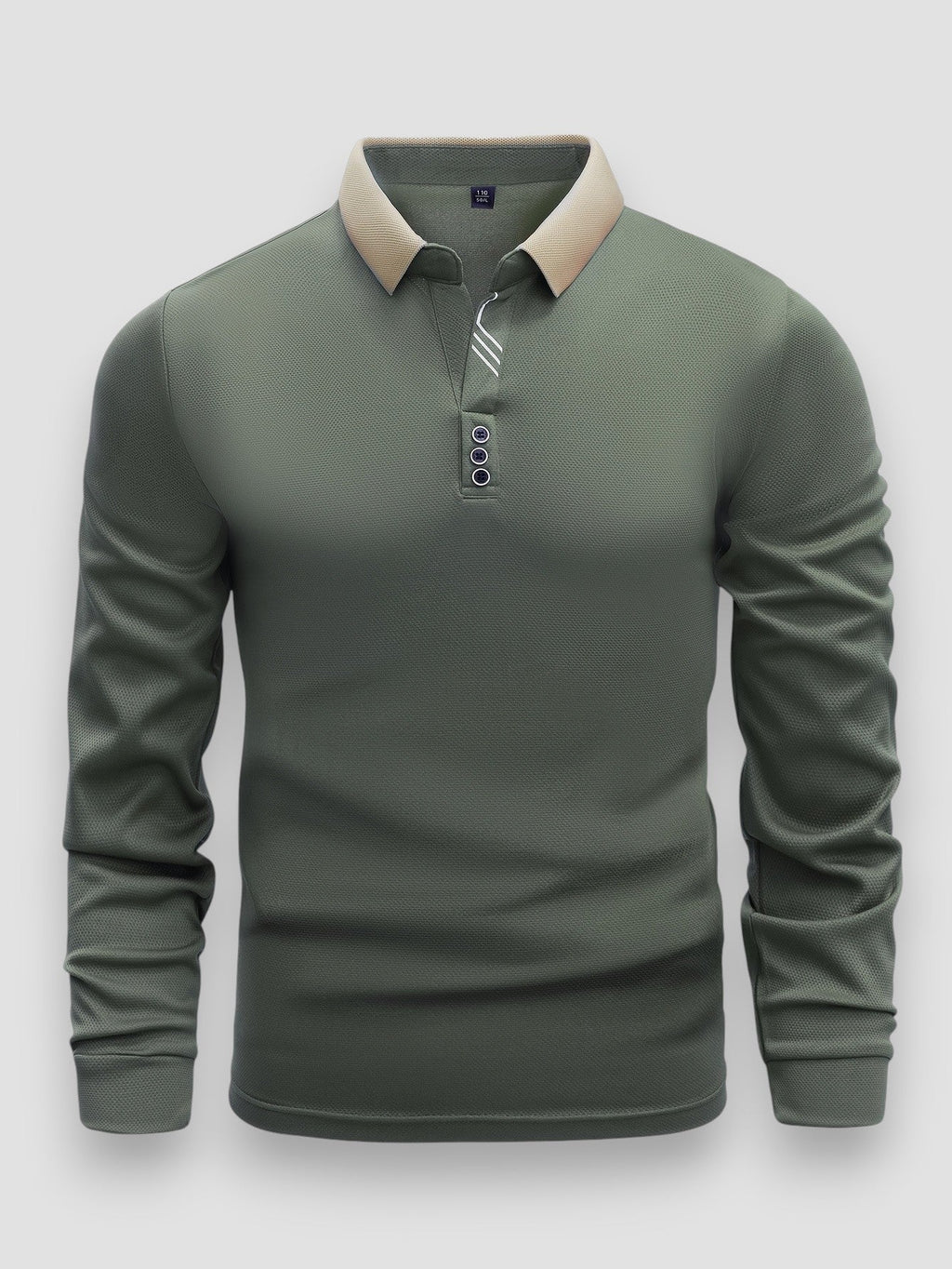 Adair | Retro Long-Sleeve Polo