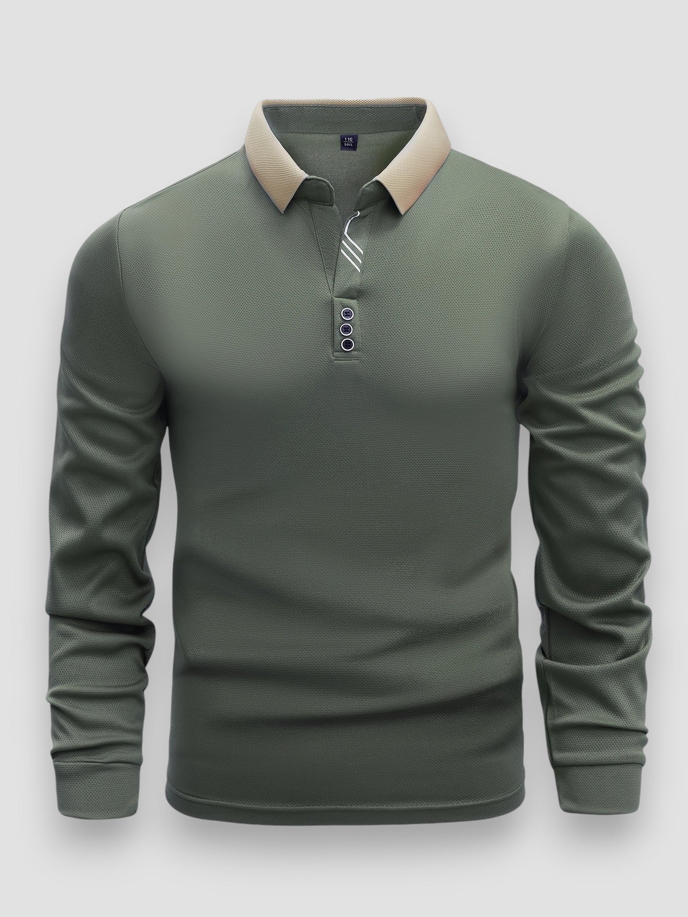 Adair | Retro Long-Sleeve Polo