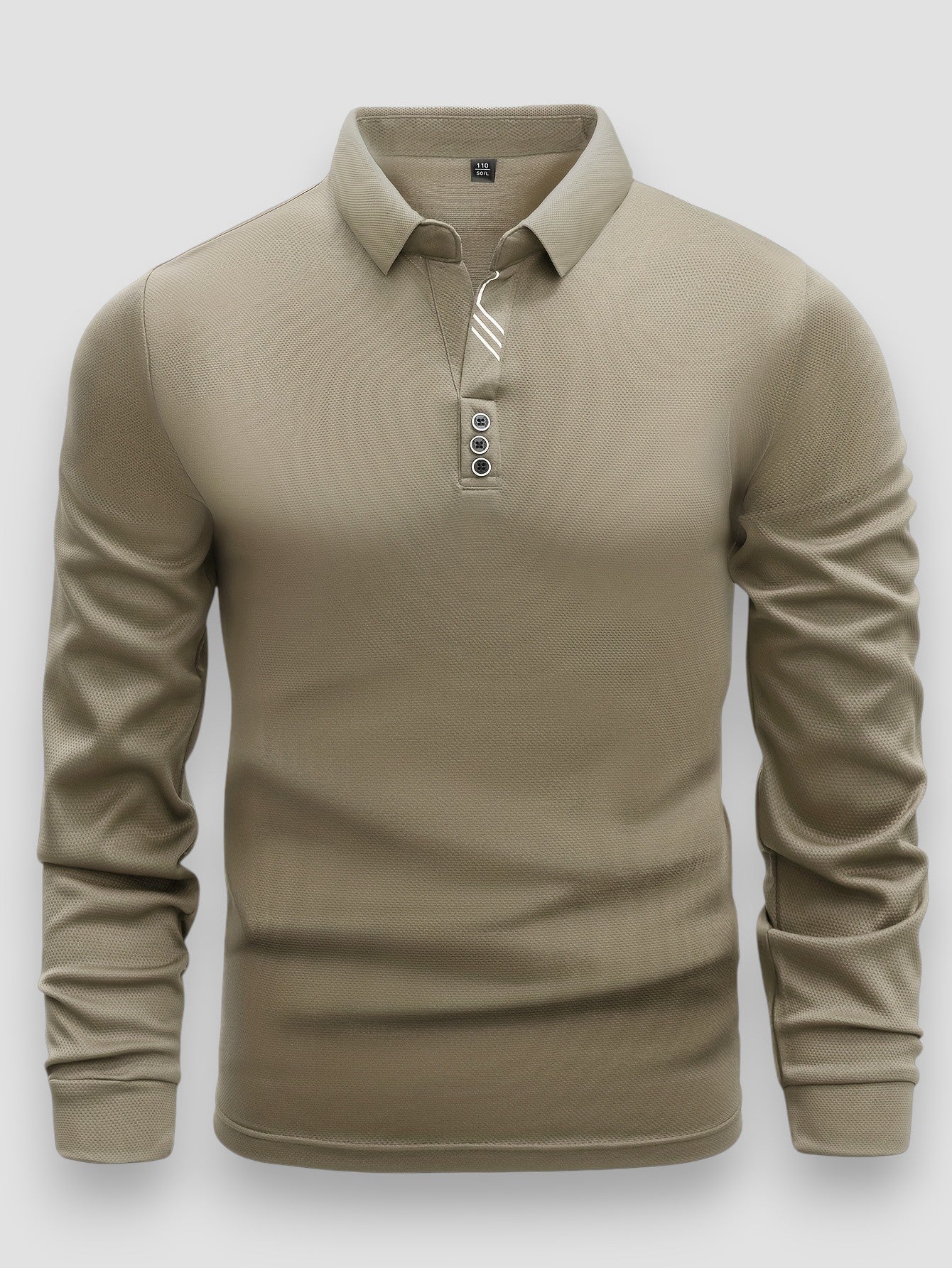 Adair | Retro Long-Sleeve Polo